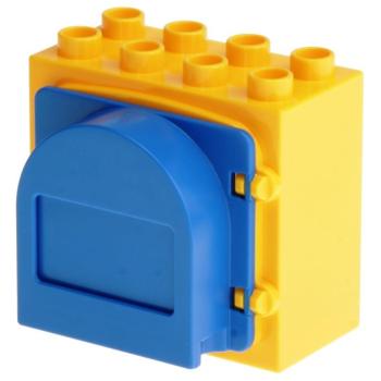 LEGO Duplo - Building Window 2332b / 2230 / 2231 Yellow Blue